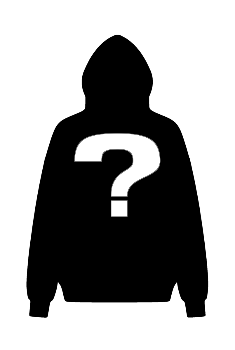 Mystery Hoodie — surprise design, revealed at checkout